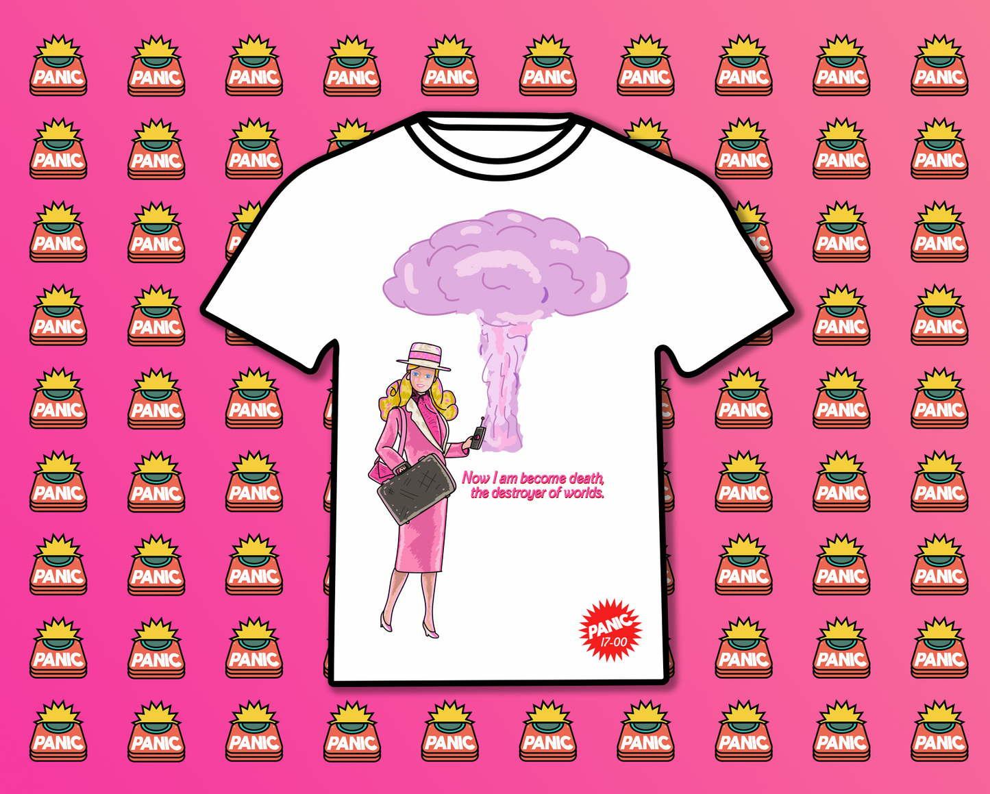 Push The Button Barbie Shirt Pack
